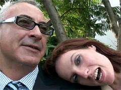 Kinky British Streetslut In Stockings Getting A Bum Fuck