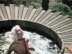 Very Horny Blonde In The Hot Tub Fucked Hardcore By A Guy