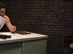 Carmen Valentina In Bondage On The Floor Submits To Slave Tr...