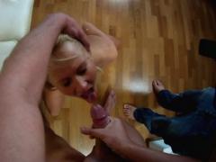 Playful Blonde Teen Chick Loves Deep Anal Pounding And The W...