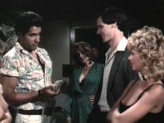 Horny Seventies Ladies Enjoying A Group Of Stiff Penises