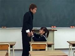 Young Asian Schoolgirl Gets Punishment From Her Teacher