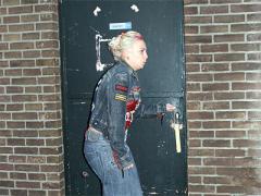 Blonde Toilet Slut Receiving An Erect Gloryhole Surprise