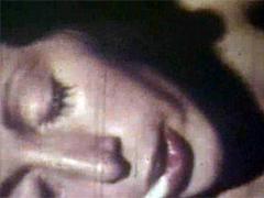A Very Real Hot Vintage Interracial Horny Couple Banging