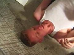 Sexy Gay Couple Doing Hardcore In The Restroom