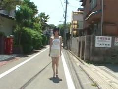 Cute Japanese Teen Dildoes Her Clit On Tight Spikey Beaver