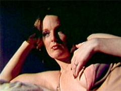 Seventies Lady Toying Her Husbands Tight Asshole With Toys