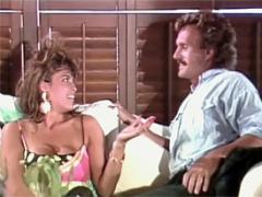 Two Big Breasted Retro Wifes Sharing A Big Erected Cock