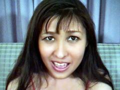 Naughty Asian Coco Liu Warms Up Her Snatch With Her Dildo An...