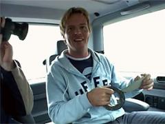 He Receives Two Cheap British Sluts As His Birthday Present