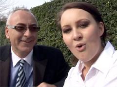 Kinky British Streetslut In Stocking Spanked By Horny Senior...