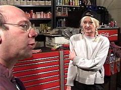 Blonde Babe In Pigtail Seducing Hot Stud