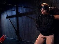 Claire Robbins Bound Redhead Is Vibrator Made To Cum By Male...