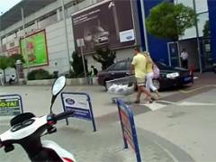 Horny Teenage Babe In Public Fucking Fun Outdoors Movie