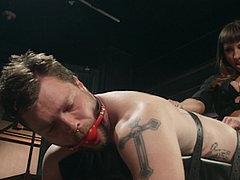 Mistress Kara Femdom Strapons And Face Fucks Bdsm Sub Mike P...
