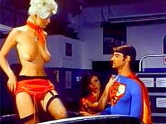 Horny Super Cock Fucks Two Wet Retro Ladies In His Garage