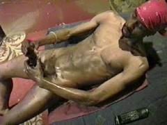 Young Black Stud Masturbates While Thinking Of His Boyfriend...