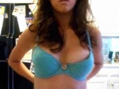 Nasty Cutie Takes Of Fher Lingerie And Shows Her Body