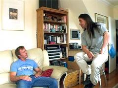 Ebony Whore Pleasing British Horny Guys At The Same Time