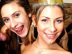 Young Hairy Babe Throwing A Horny Groupsex Birthday Party