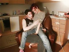 Funky Teen Hottie Isn Afraid Of Monster Cock