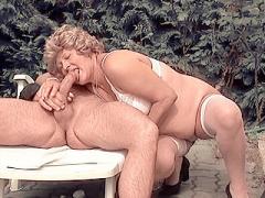 Chubby Blonde Having A Sweaty Bush Fucking Session