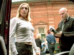 Horny British Streetslut Receiving A Deep Anal Creampie