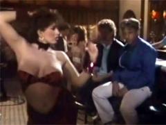Two Horny Retro Chicks Screwing One Guy Hardcore In Bed