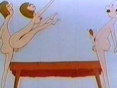 Older Anime Toon Guy Fucking Teen In Comic Orgy