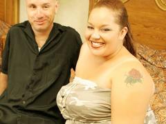 Hot BBW Beauty Elizabeth Enjoying A Plump Hard On Stuffed In...