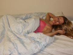 Hot Undressing Teenage Blonde Jerking His Big Stiff Dong