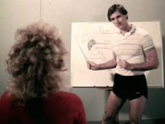 Horny Seventies Lady Gets A Degree In Sucking Ten Cocks