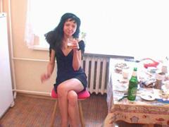 Drunk Teenage Slut Pissing Onto The Kitchen Floor