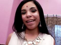 Horny Indian Chick Ashawri Teased Two Studs With Her Jugs En...