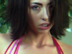 Pretty Latina Veronica Jett Fingering Her Wet Pussy And Stuf...