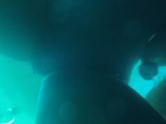 Hidden Camera Lesbian Fun: Underwater Blonde Action!