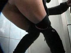 Three Skinny Babes With Real Big Asses Tinkling