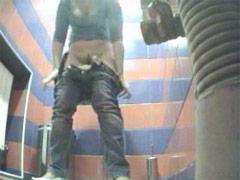 Real WC Spy Cam Showing Peeing Honeys In Close-up