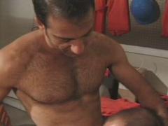 Hairy Gay Bear Lovers Working Their Cum-Filled Penises Out.