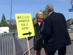 Filthy Ho Gets Picked Up On Her Own Street Corner And Nailed...