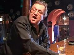 Sexy Teenage Bar Chick Fucking A Senior Drunk On The Bar
