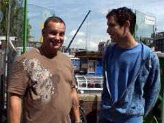 Real Amsterdam Hooker Sucks A Tourist His Big Stiffy Cock