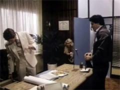 Sexy Seventies Lady Gets Fucked Rough On An Office Desk