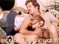 Hairy Seventies Girl Gets A Call For Some Good Pounding