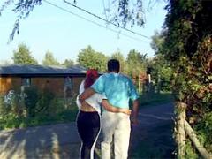Naughty Teenie Redhead Peeing All Over This Horny Older Guy