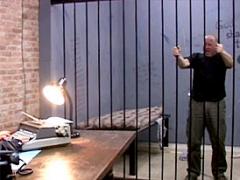 Old Prisoner Goes Mad For Some Pussy And Gets What He Wants